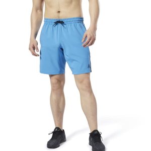 Reebok WOR Woven Kurze Hose Herren - Blau - DE 637-QJK